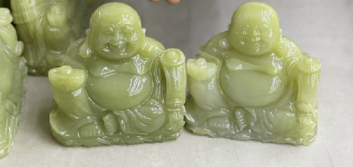 Tượng Phật Di Lặc Ngọc mang đến bình an, hỷ lạc
