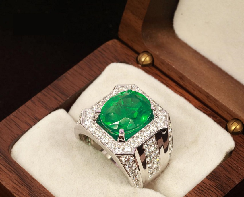 Nhẫn ngọc nam tự nhiên cao cấp mang sức hút khó cưỡng